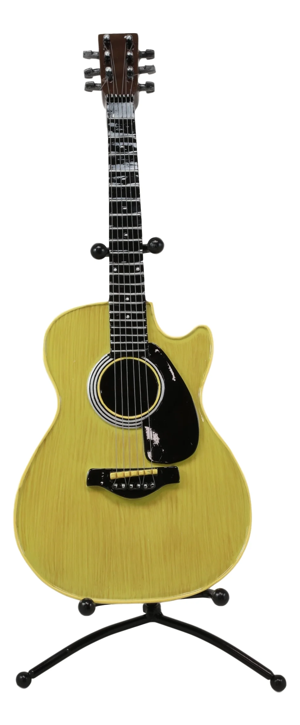 14"H Acoustic Guitar With Stand Boys Girls Children Money Coin Piggy Bank Decor - Image 4