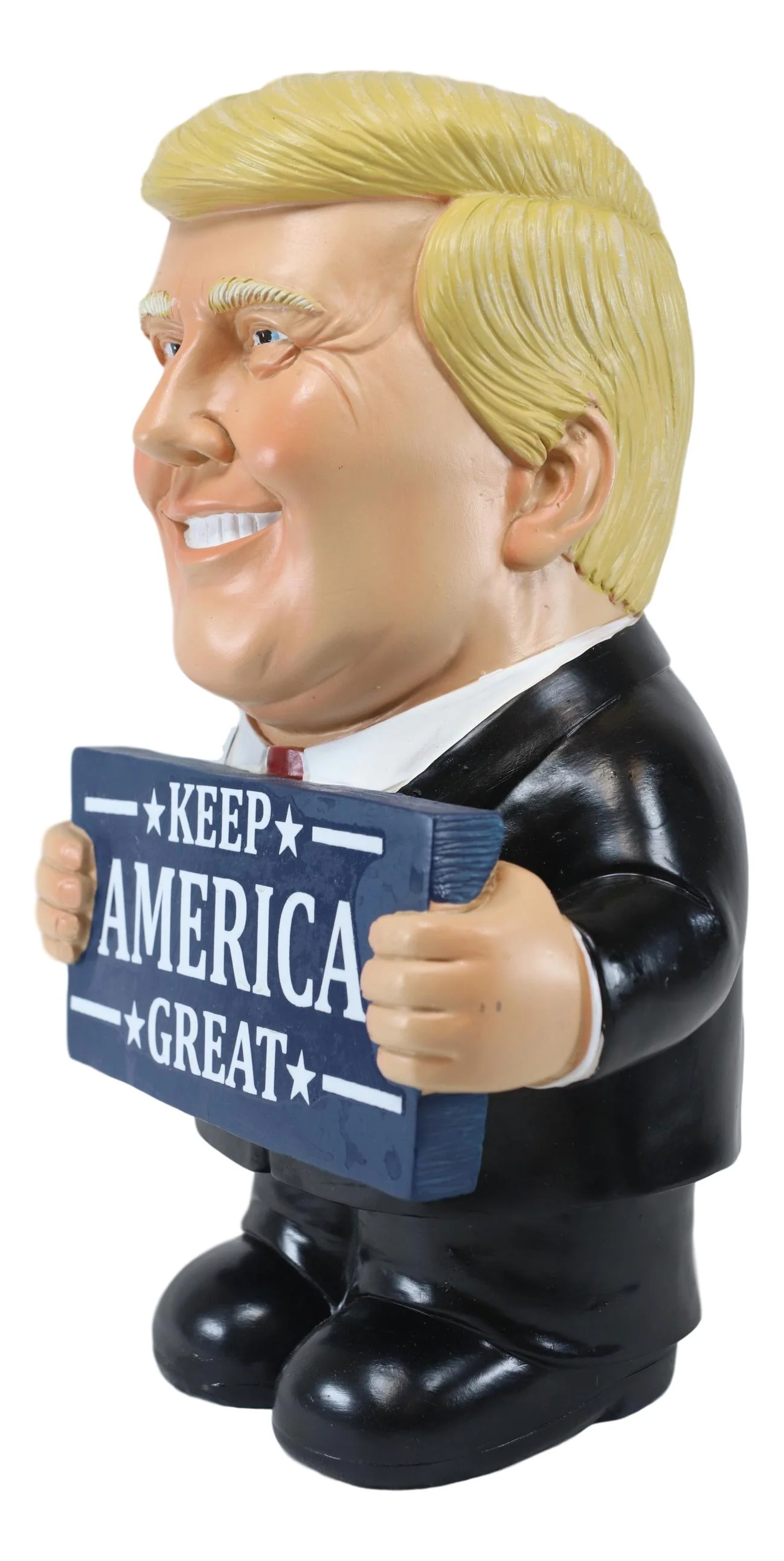 Ebros 2020 Reelection USA President Donald Trump W/ Keep America Great Sign - Image 3