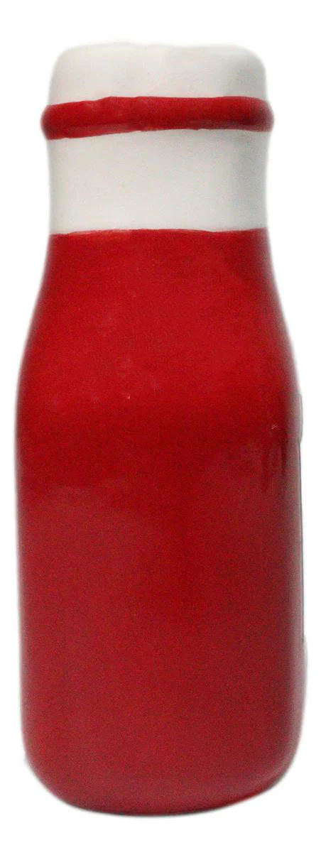 All American Red Ketchup And Yellow Mustard Ceramic Salt And Pepper Shakers Set - Image 5
