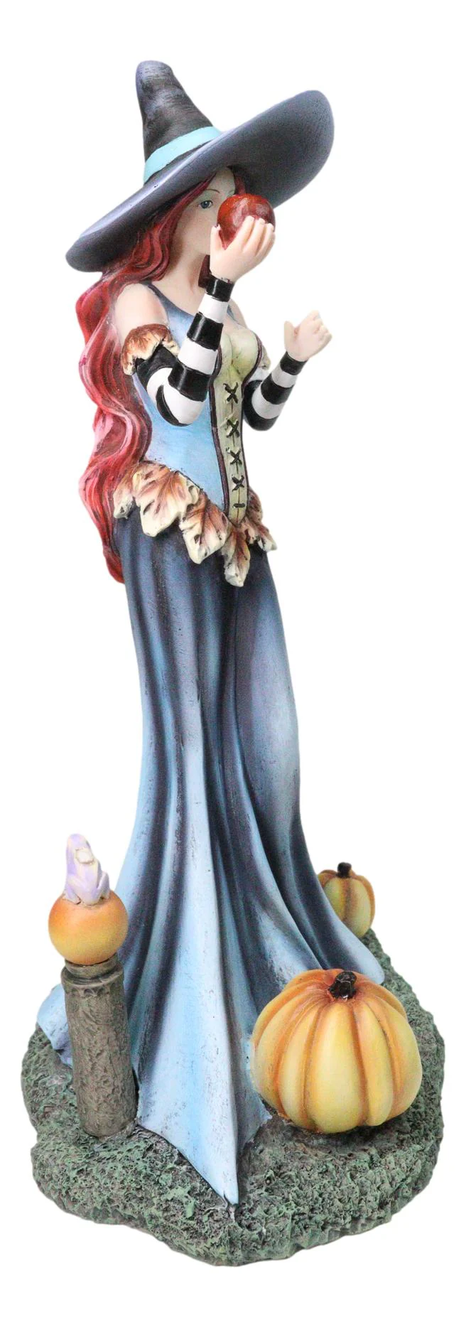 Amy Brown Halloween Pumpkins Ritual Poison Apple Witch Fantasy Magic Figurine - Image 4