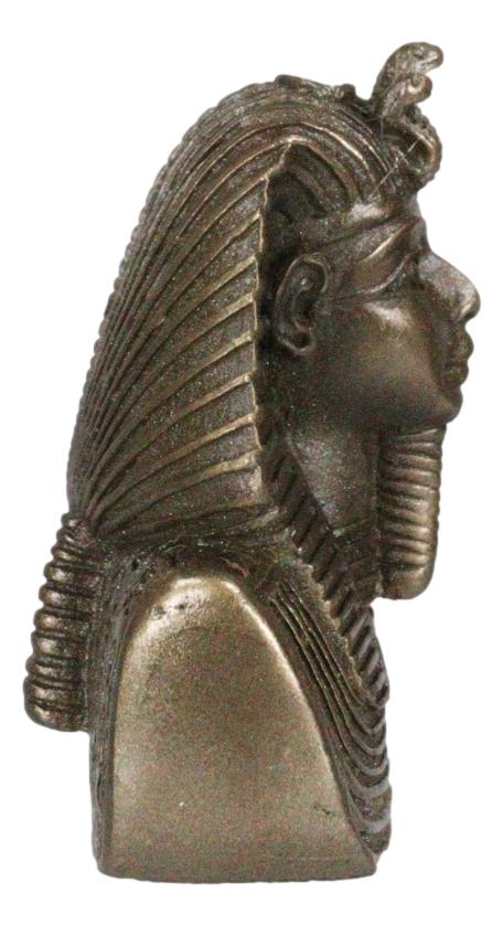 Ancient Egyptian Son Of Horus Pharaoh Mask Of King Tut Collectible Mini Figurine - Image 6