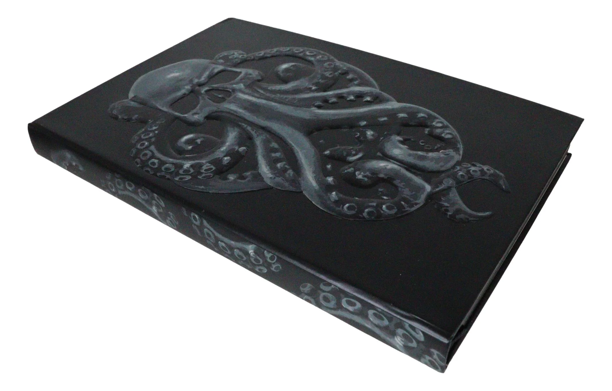 Ancient One Sea Octopus Call Of Cthulhu Skull Blank Page Hardcover Journal Book - Image 6