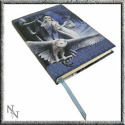 Anne Stoke Curiosity Corner Midnight Messenger with Owl Embossed Journal - Image 4