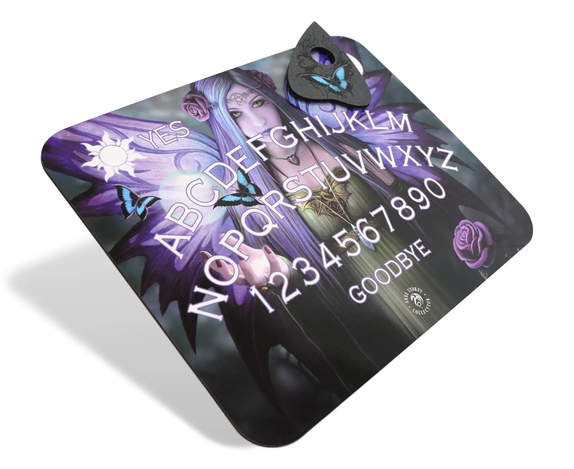 Anne Stokes Mystic Aura Fairy Paranormal Ouija Spirit Board Game With Planchette - Image 3