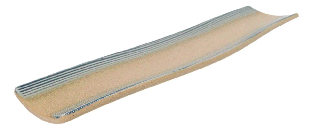 Ao Nagashi Collection Large 16.5" Elongated Rectangular Wavy Serving Platter - Image 3