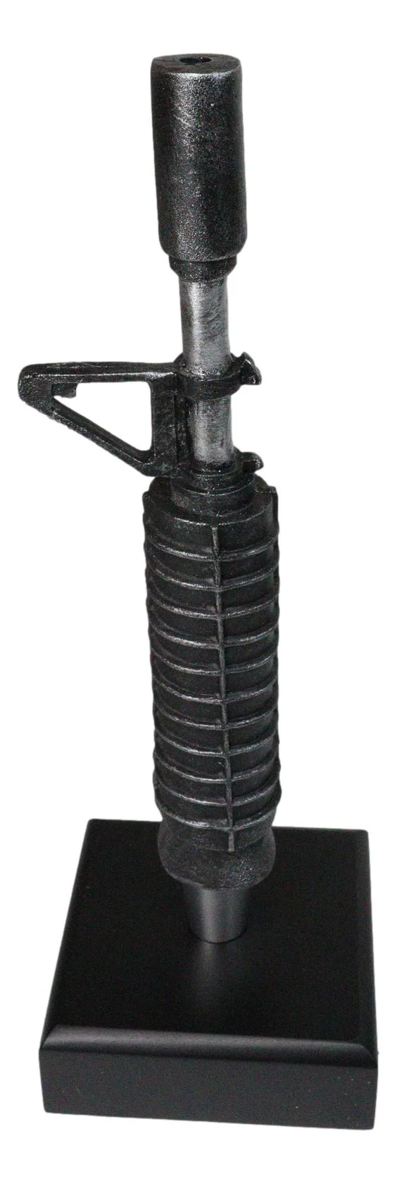 AR15 Rifle Barrel Novelty Beer Tap Handle Figurine W/ Base Barware Accessory - Image 4