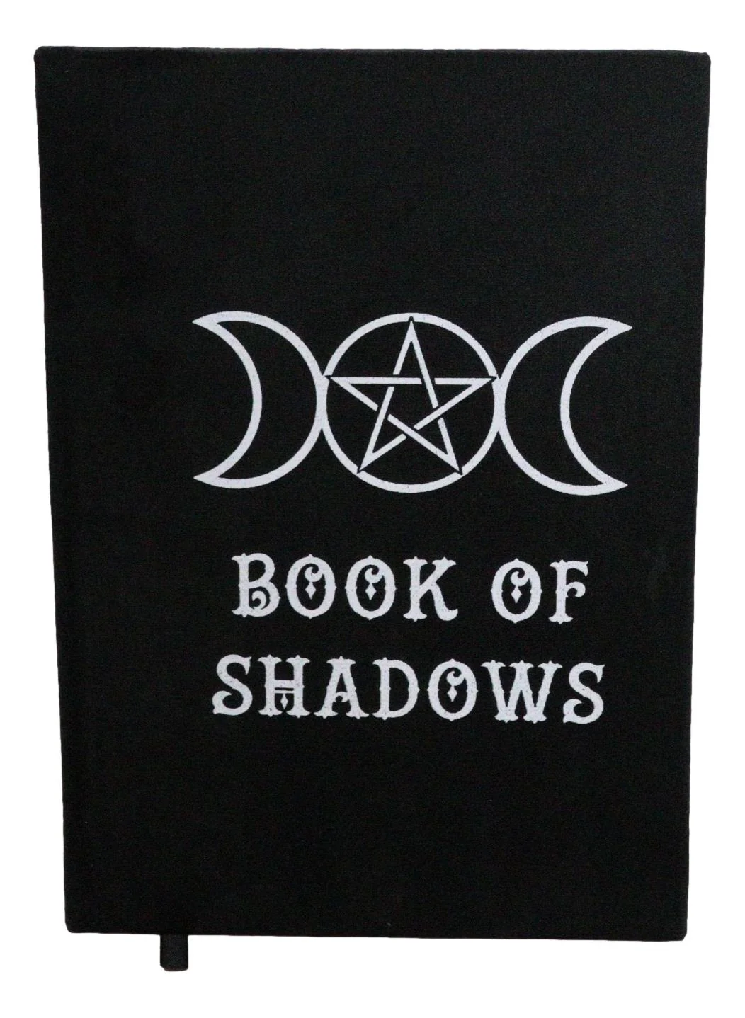 Book of Shadows Triple Moon Pentagram A5 Lined Pages Velvet Cover Journal Book - Image 6