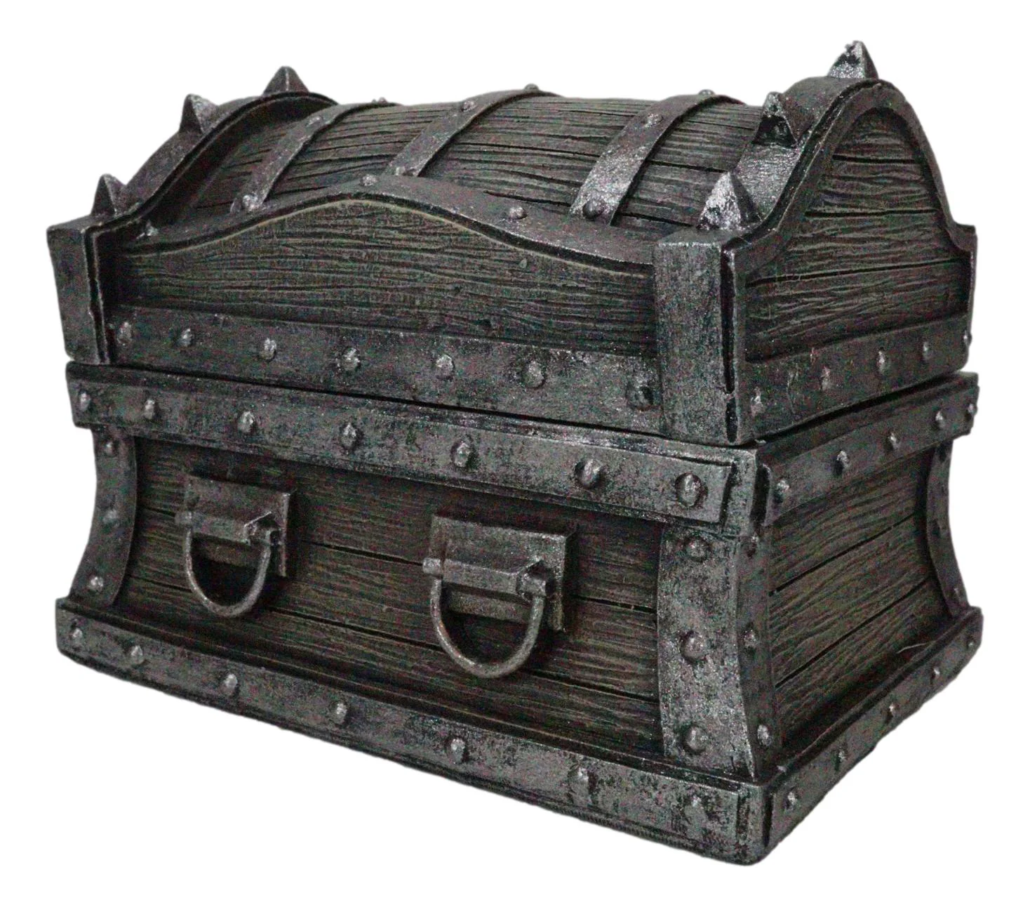 Caribbean Barbarian Pirate Davy Jones Spiked Treasure Chest Small Decorative Box - Image 5