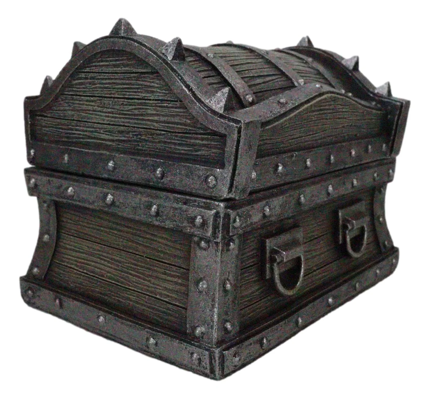 Caribbean Barbarian Pirate Davy Jones Spiked Treasure Chest Small Decorative Box - Image 6