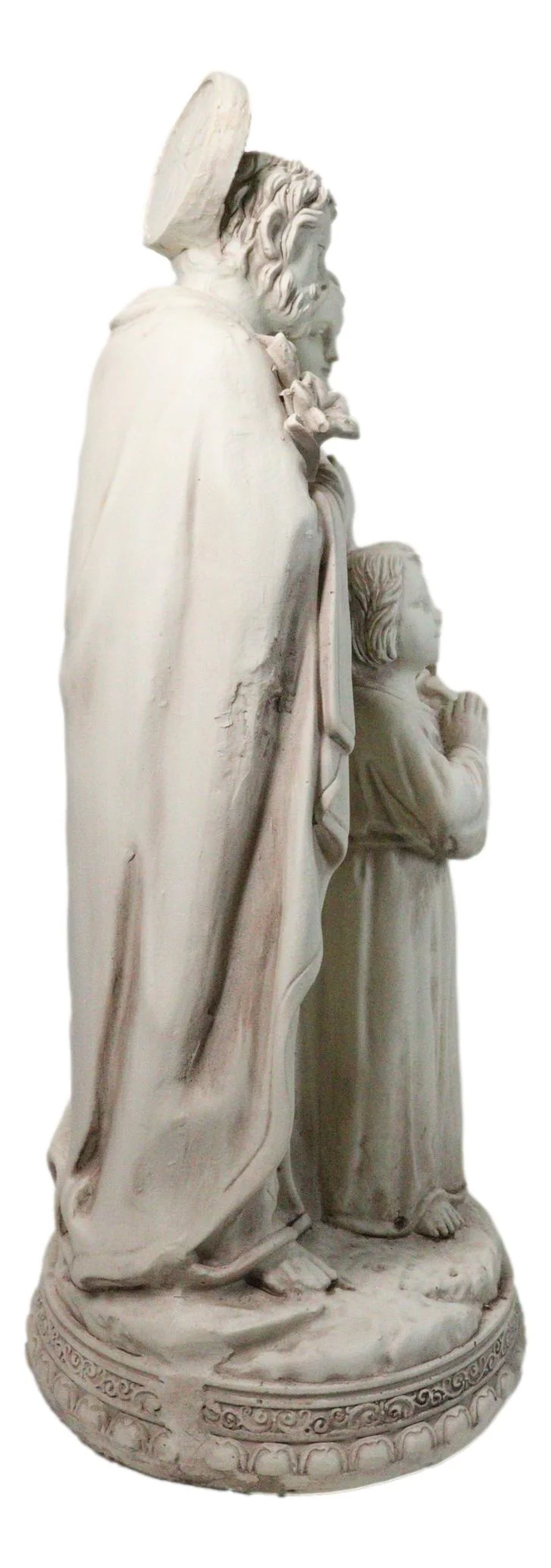 Catholic Church The Holy Family Mary Joseph Jesus Large Outdoor Statue 24" Tall - Image 5