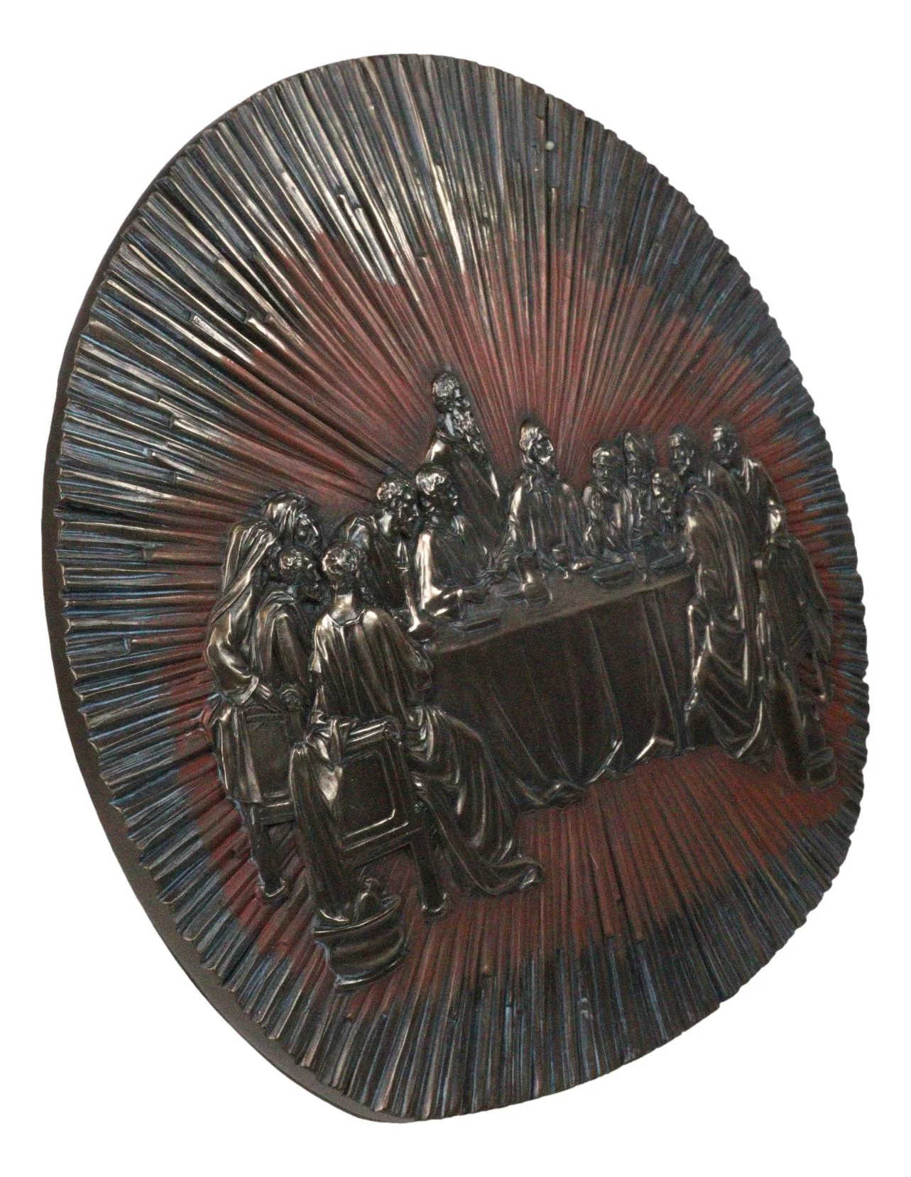 Da Vinci The Last Supper of Jesus and Disciples Wall Decorative Relief Figurine - Image 5