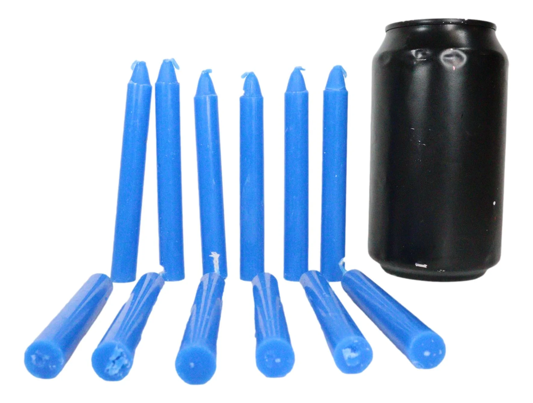 Dark Blue Wisdom Truth Pack of 12 Wicca Occult Witch Ritual Spell Chime Candles - Image 5