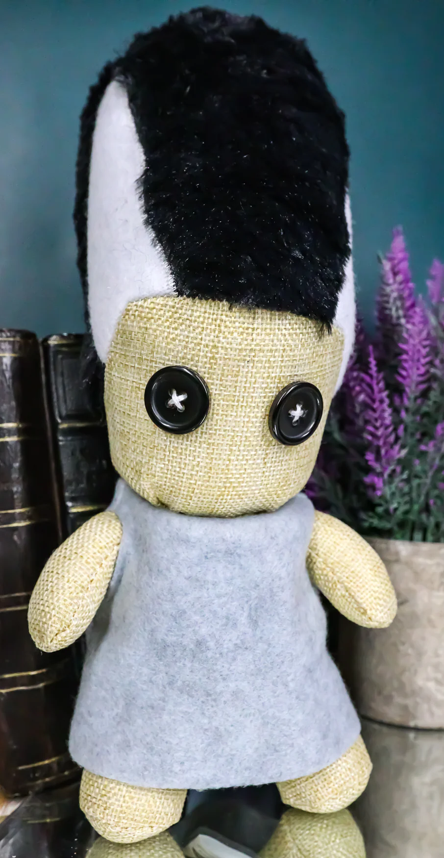 Day of The Dead Pinheadz Mrs Frankenstein The Bride Stitch Luxe Soft Plush Doll - Image 6