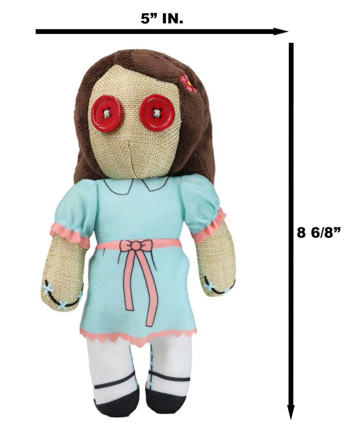Day of The Dead Pinheadz The Shining Grady Twins Soft Plush Doll Toy Halloween - Image 7