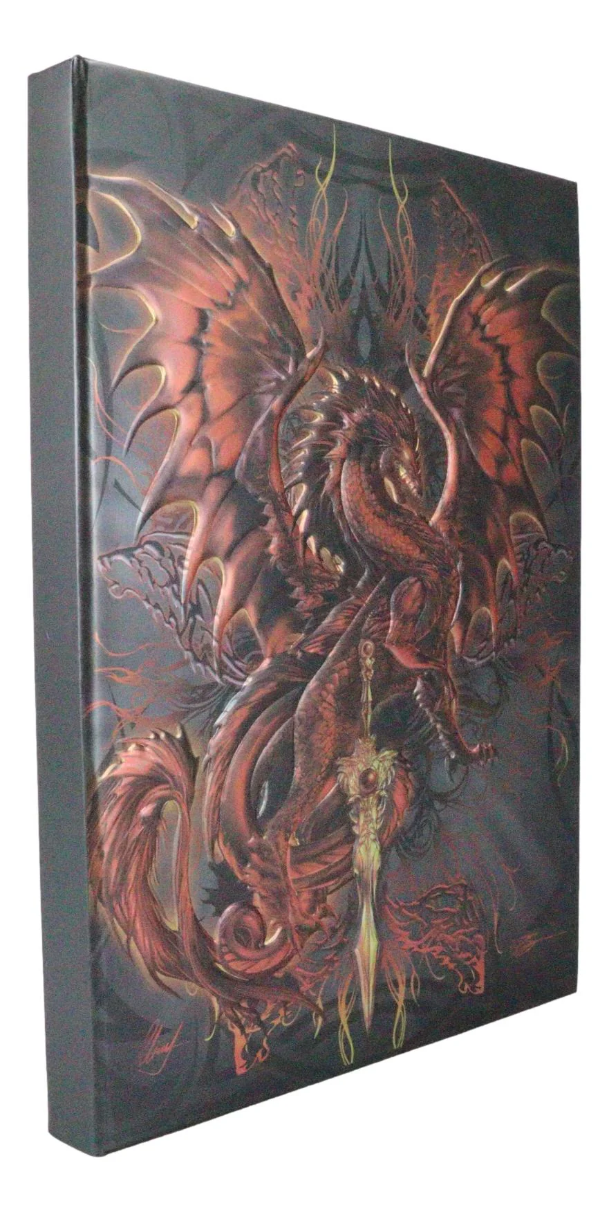 Dragons Lair Fantasy Blood Blade Vampire Dragon Embossed Journal Diary Notebook - Image 6