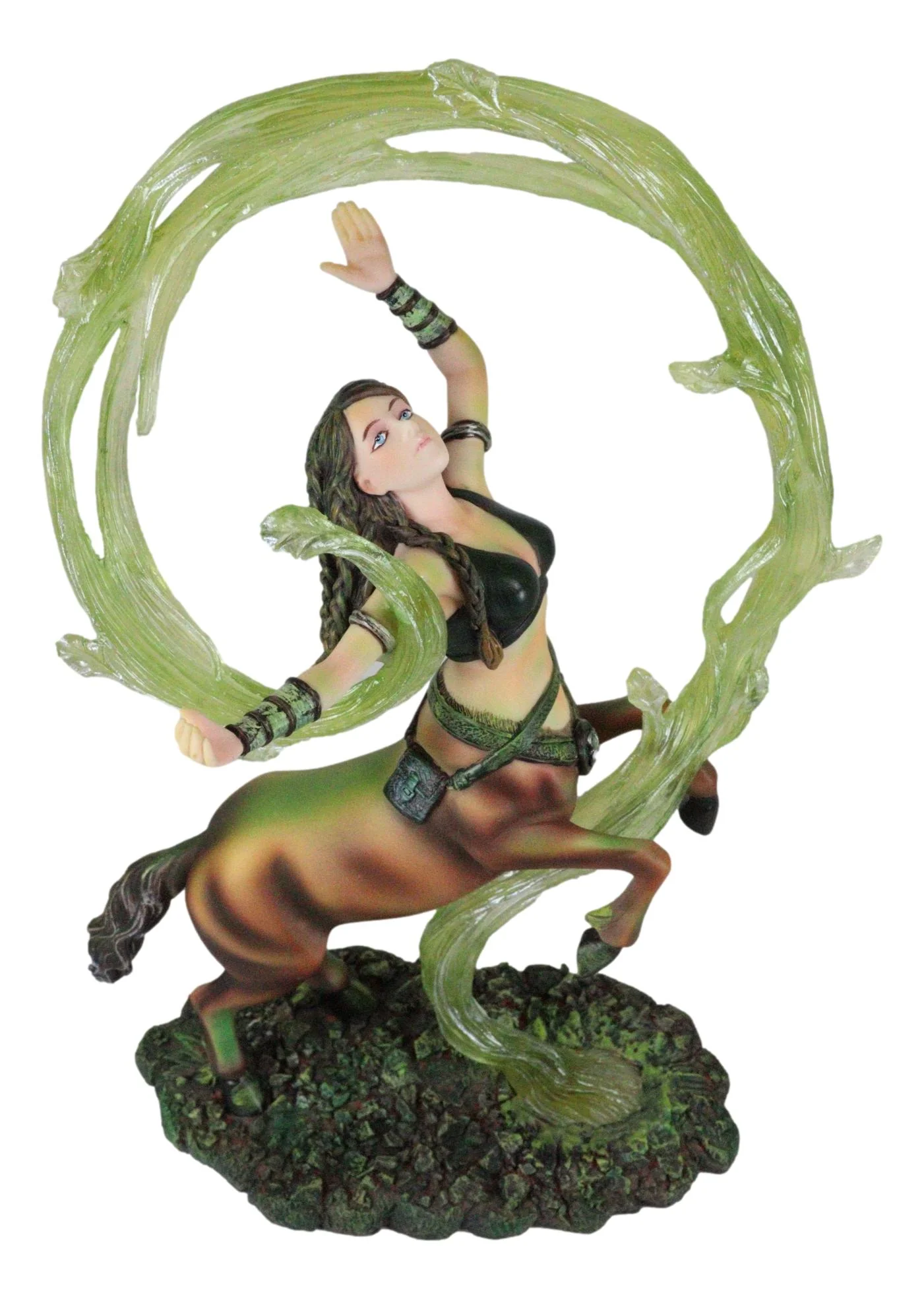 Earth Elemental Bender Wizard Sorceress Centaurides Summoning Magic Figurine - Image 3