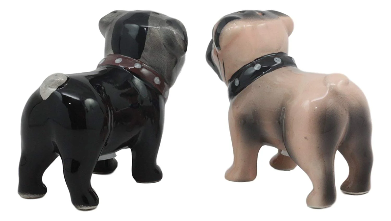 Adorable Kissing Love Pugs Decorative Ceramic Salt And Pepper Shakers Figurines - Image 5