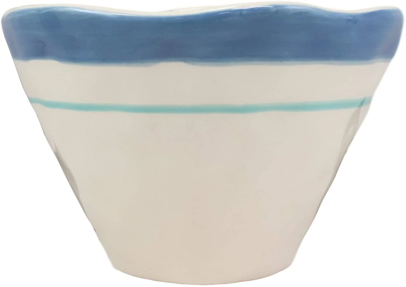 Ebros Blue And White Sea Turtle Ceramic Dinnerware (Small Soup Bowl, 1 PC) - Image 3