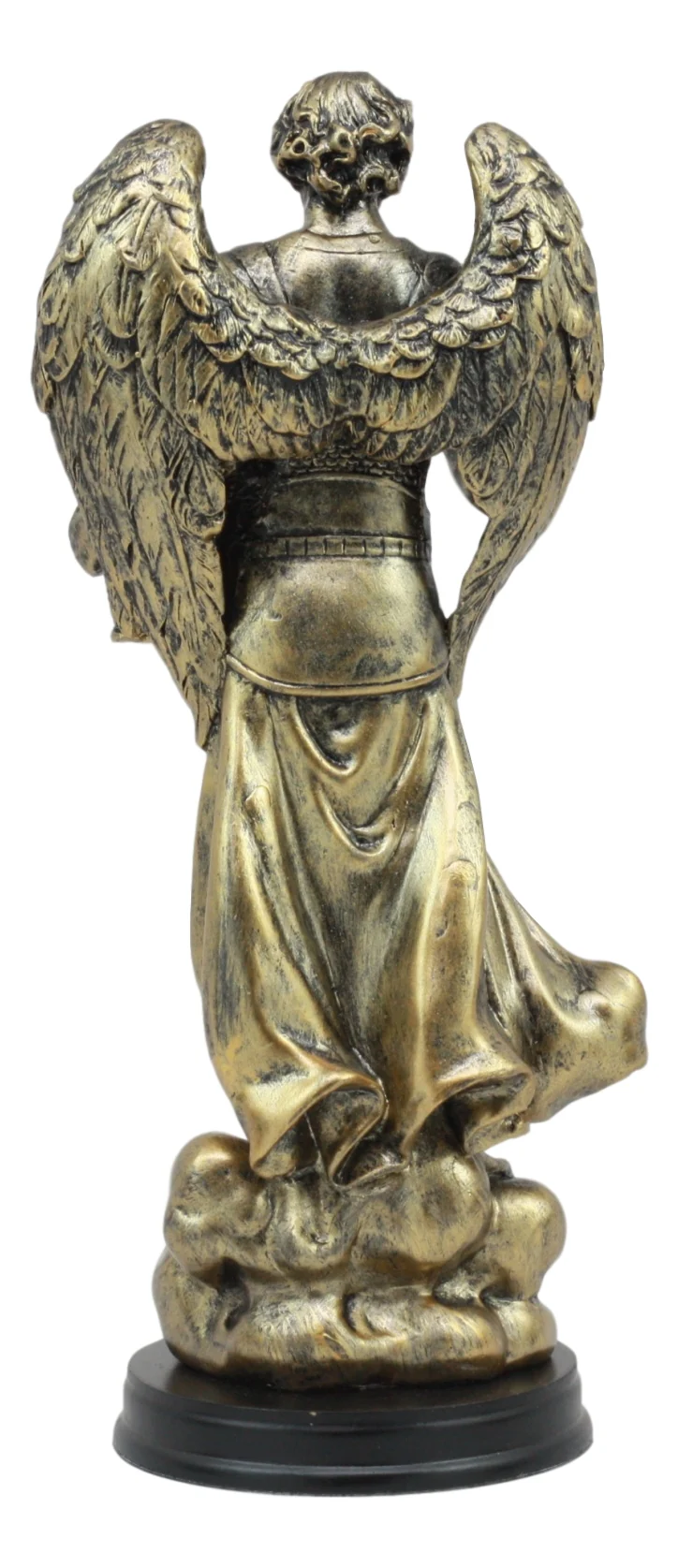 Byzantine Catholic Church Archangel Saint Barachiel Statue 8"H God's Provision - Image 6