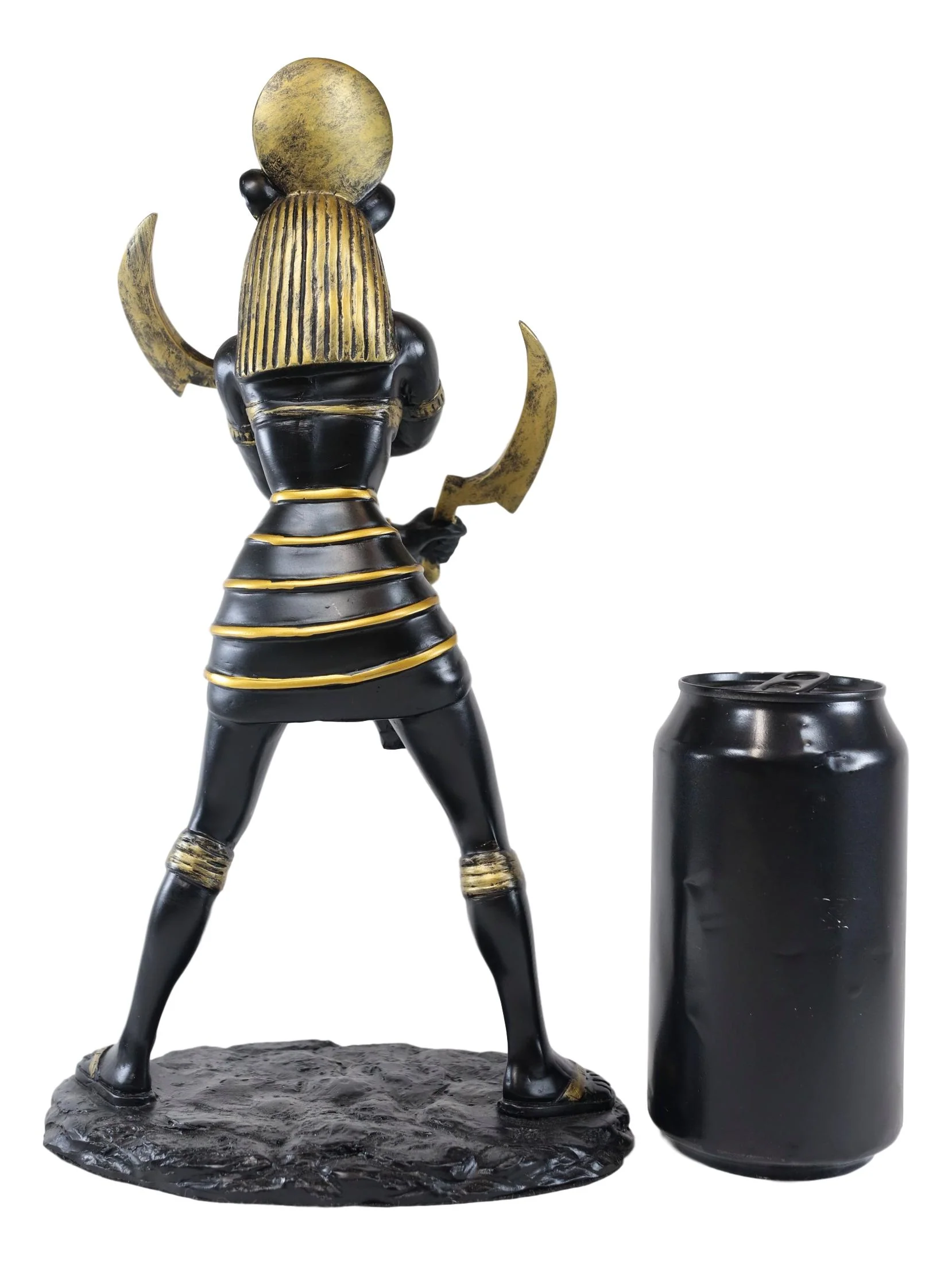 Ebros Egyptian Sun Goddess Sekhmet W/ Sickle Statue Huntress Lioness Healer - Image 4