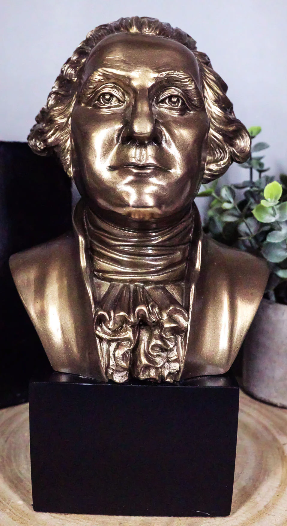 Ebros First President of United States George Washington Bust Figurine 9" H