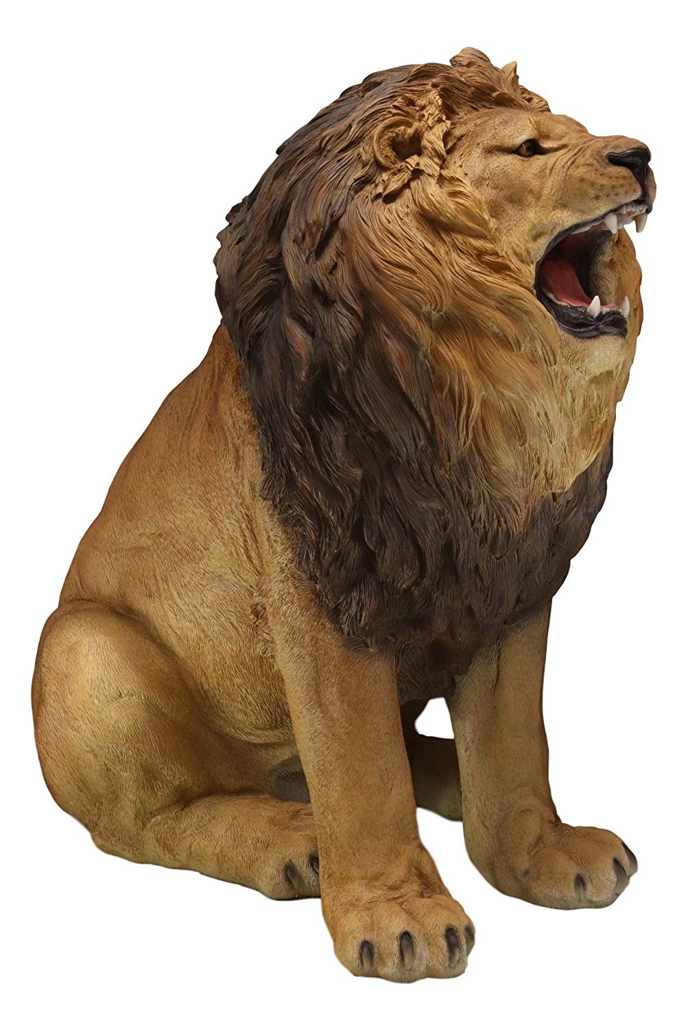 Ebros Giant King Of The Jungle Ferocious Roaring Lion Realistic Statue 41"Tall Decor - Image 4