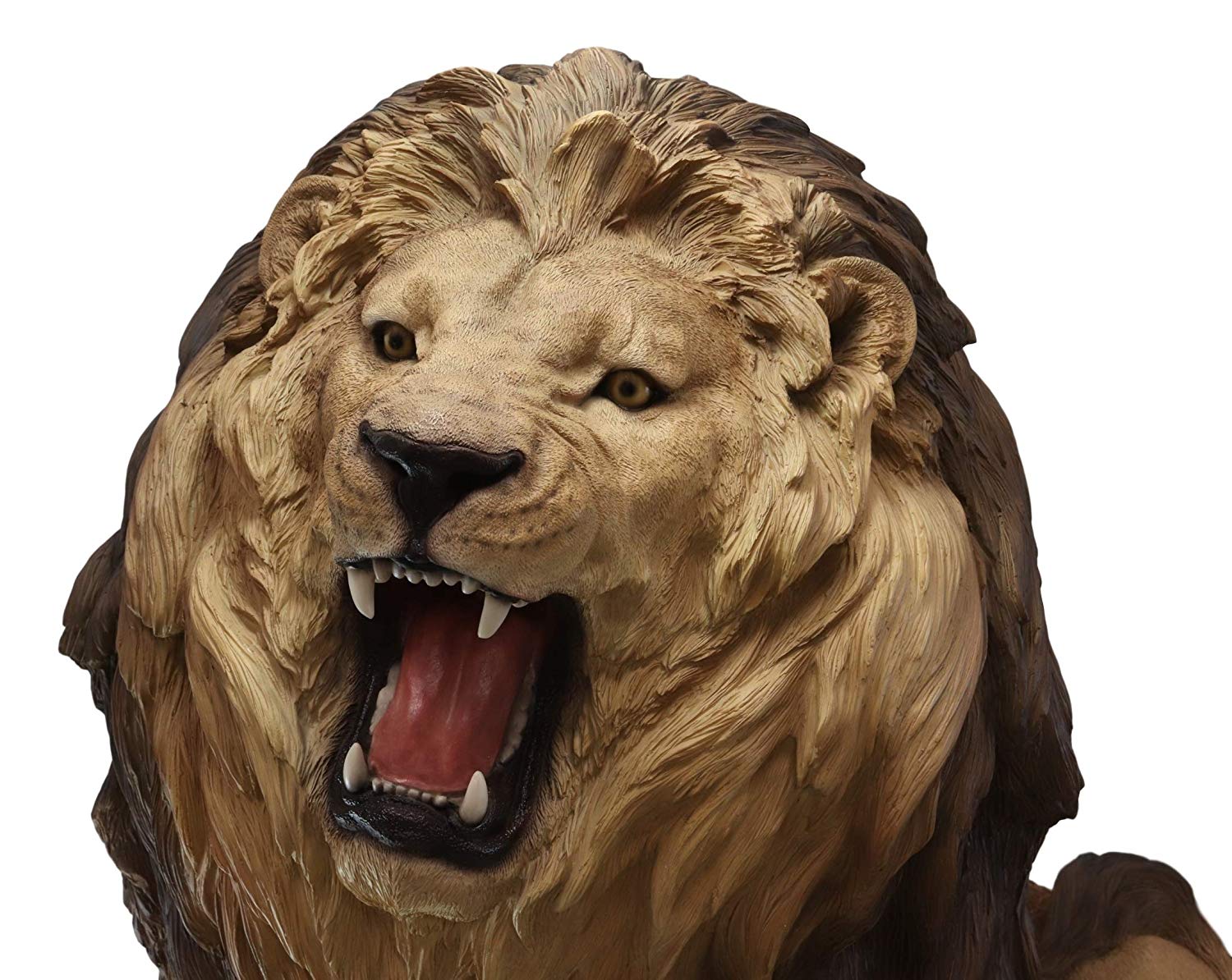 Ebros Giant King Of The Jungle Ferocious Roaring Lion Realistic Statue 41"Tall Decor - Image 6