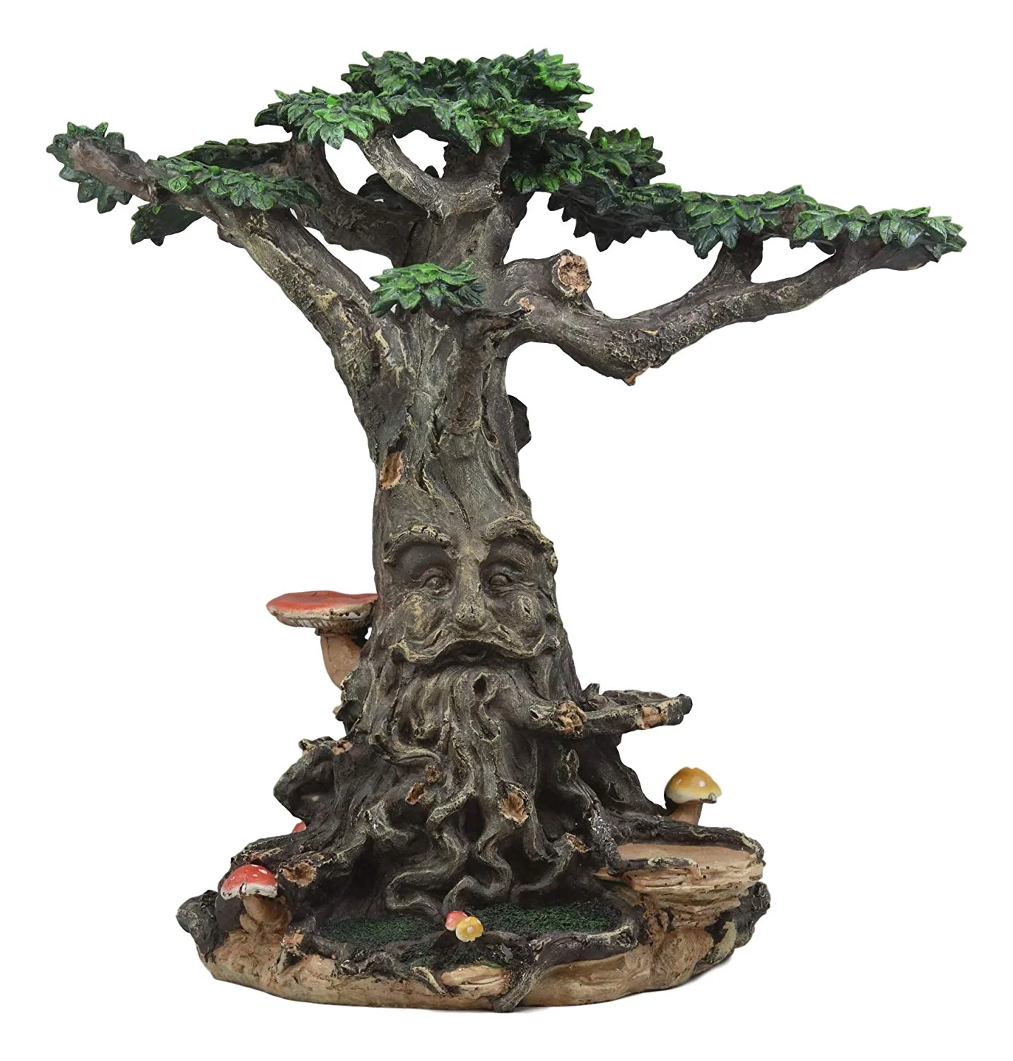 Fantasy Ent Greeman Tree House Display Statue For Mini Fairy Garden Figurines - Image 3