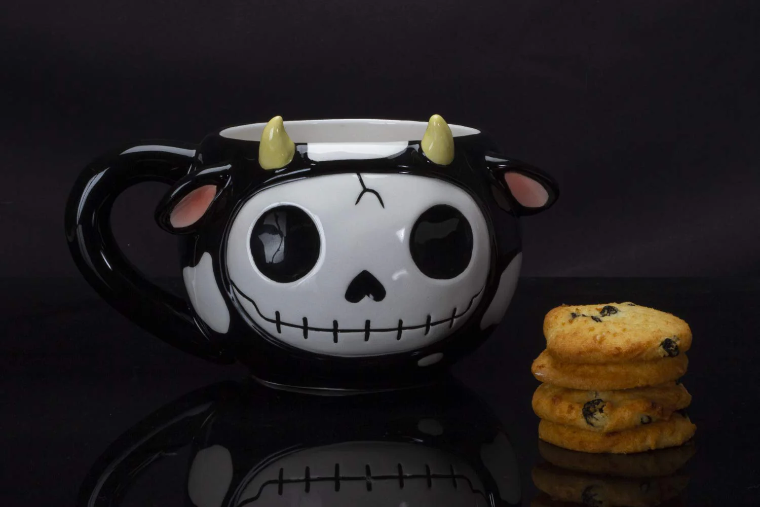 Ebros Gift Furrybones Coffee Mug Beverage Cups 14 fl oz Mugs (Moo Moo Mug) - Image 2