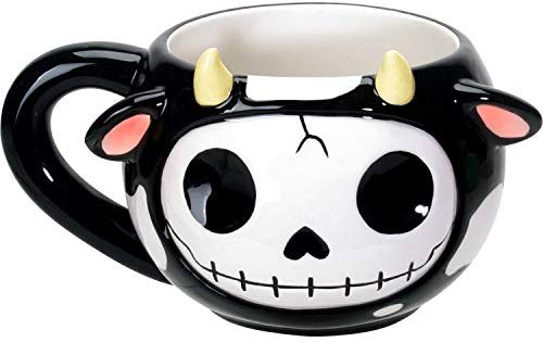 Ebros Gift Furrybones Coffee Mug Beverage Cups 14 fl oz Mugs (Moo Moo Mug) - Image 3
