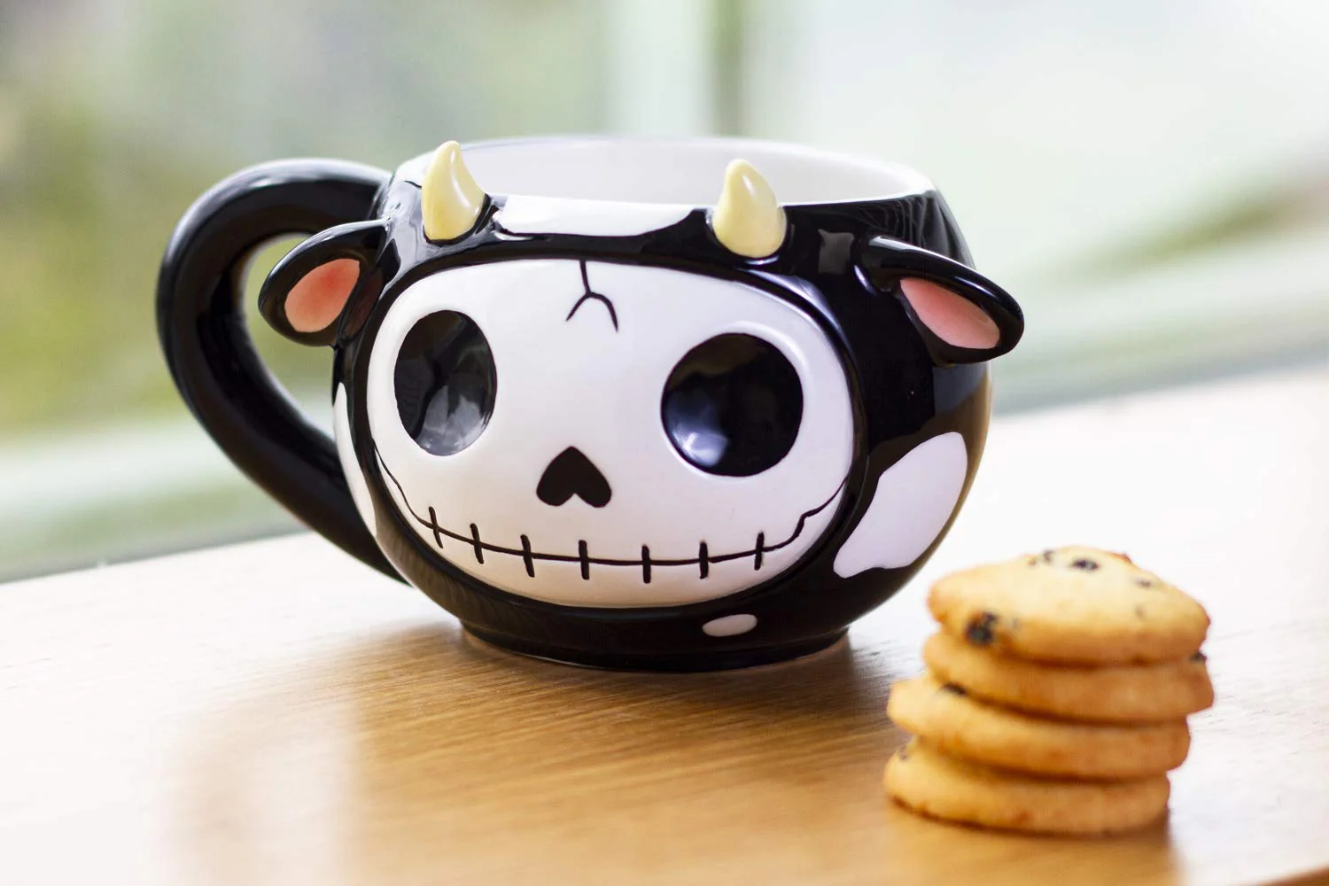 Ebros Gift Furrybones Coffee Mug Beverage Cups 14 fl oz Mugs (Moo Moo Mug) - Image 4