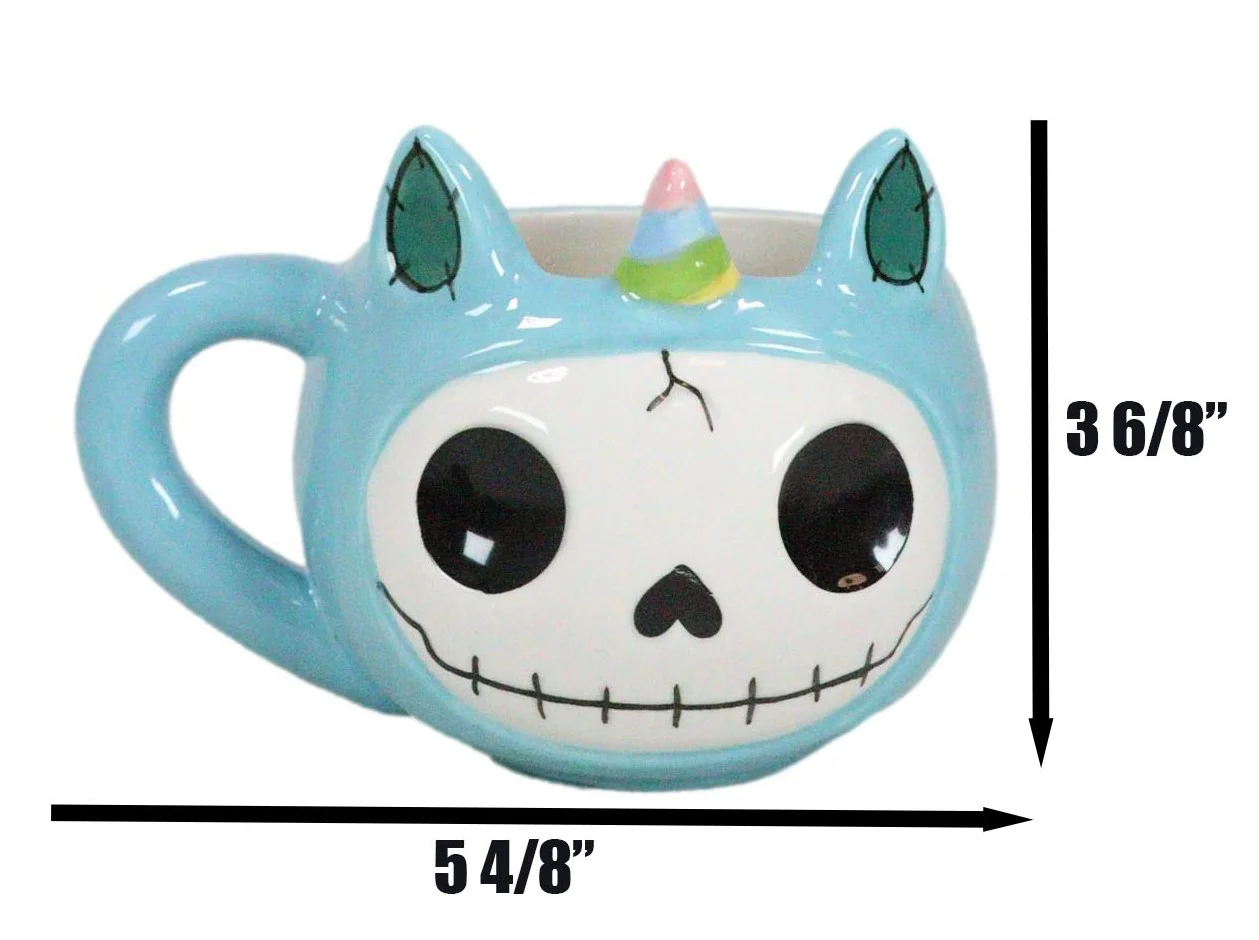 Ebros Gift Furrybones Coffee Mug Beverage Cups 14 fl oz Mugs (Unie Mug) - Image 3