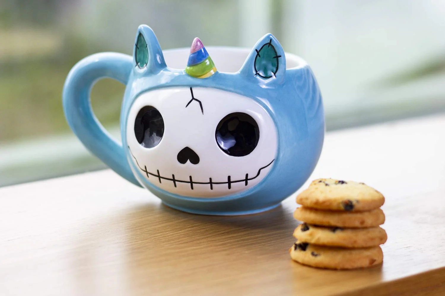 Ebros Gift Furrybones Coffee Mug Beverage Cups 14 fl oz Mugs (Unie Mug) - Image 6