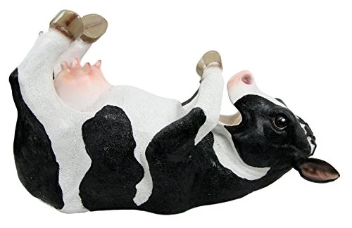 Ebros Gift Grassland Cattle Bovine Cow Wine Bottle Holder Caddy Figurine - Image 3