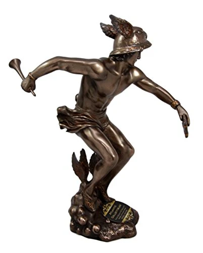Ebros Greek Hermes God of Messengers Decorative Figurine 10" H - Image 5