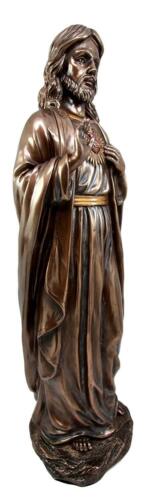 Ebros Gift Large Sacred Heart of Jesus Christ Figurine 18.25" H Roman Catholic Devotion Sculpture - Image 3