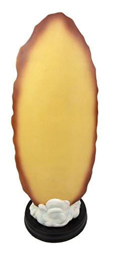 Ebros Gift Our Blessed Virgin Lady of Guadalupe Holy Mother Catholic Divinity Figurine 12" H with Brass Plate Base - Image 5