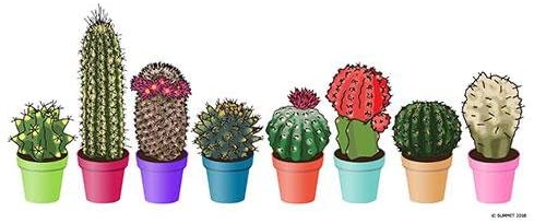 Ebros Gift Rainbow Cactus Mug Ceramic Coffee Mug 15 ounces Capacity 4.5"H - Image 3