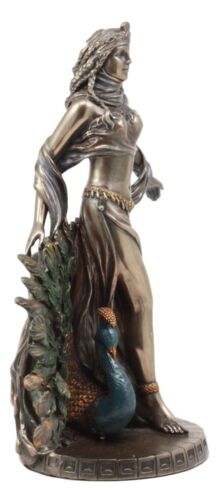 Ebros Gift Roman Juno Greek Goddess Hera with Sacred Peacock Statue - Image 4