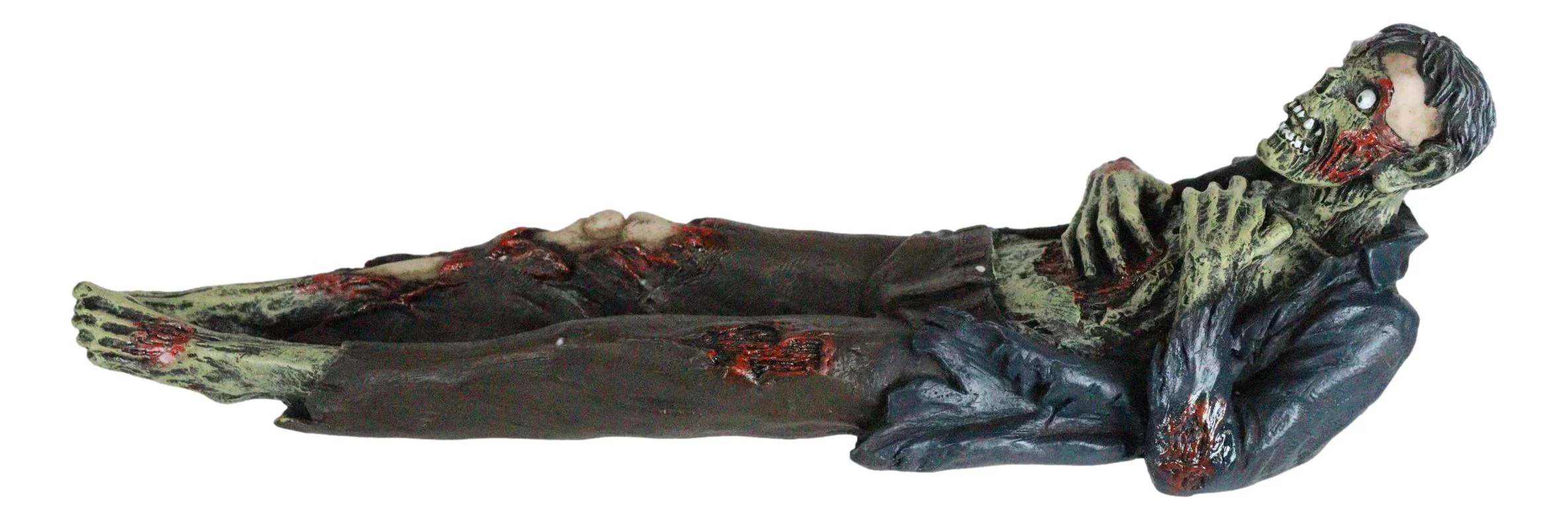 Ebros Gift Zombie Walking Dead With Ripped Chest Stick Incense Burner Figurine 9.5" Long - Image 5