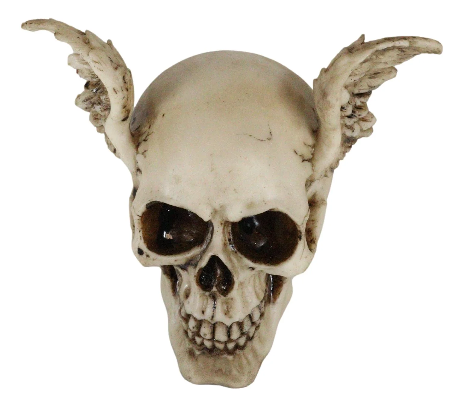 Ebros Day Of The Dead Guardian Angel Winged Skull Statue Time Waits For No Man Figure - Image 7