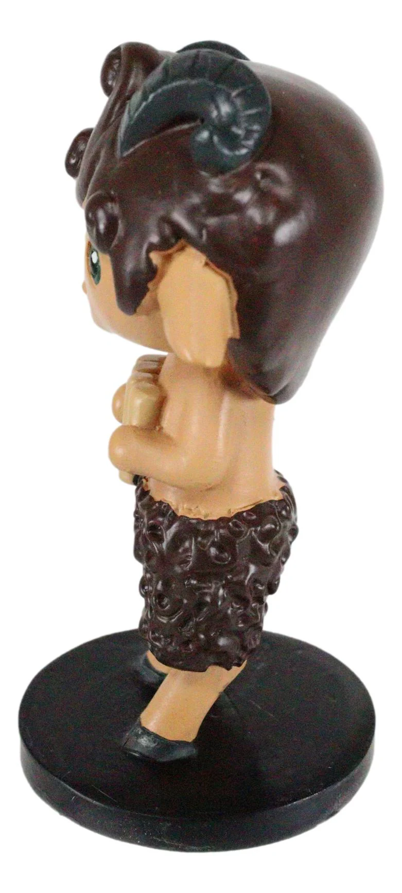 Greekies Greek God Of The Wild Music And Lust Pan Holding Flute Figurine 3.75"H - Image 5