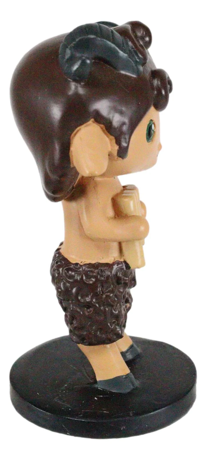 Greekies Greek God Of The Wild Music And Lust Pan Holding Flute Figurine 3.75"H - Image 6