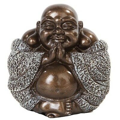 Ebros Happy Buddha Blissful Meditation Figurine Amulet Buddhism Eastern Enlightenment - Image 2