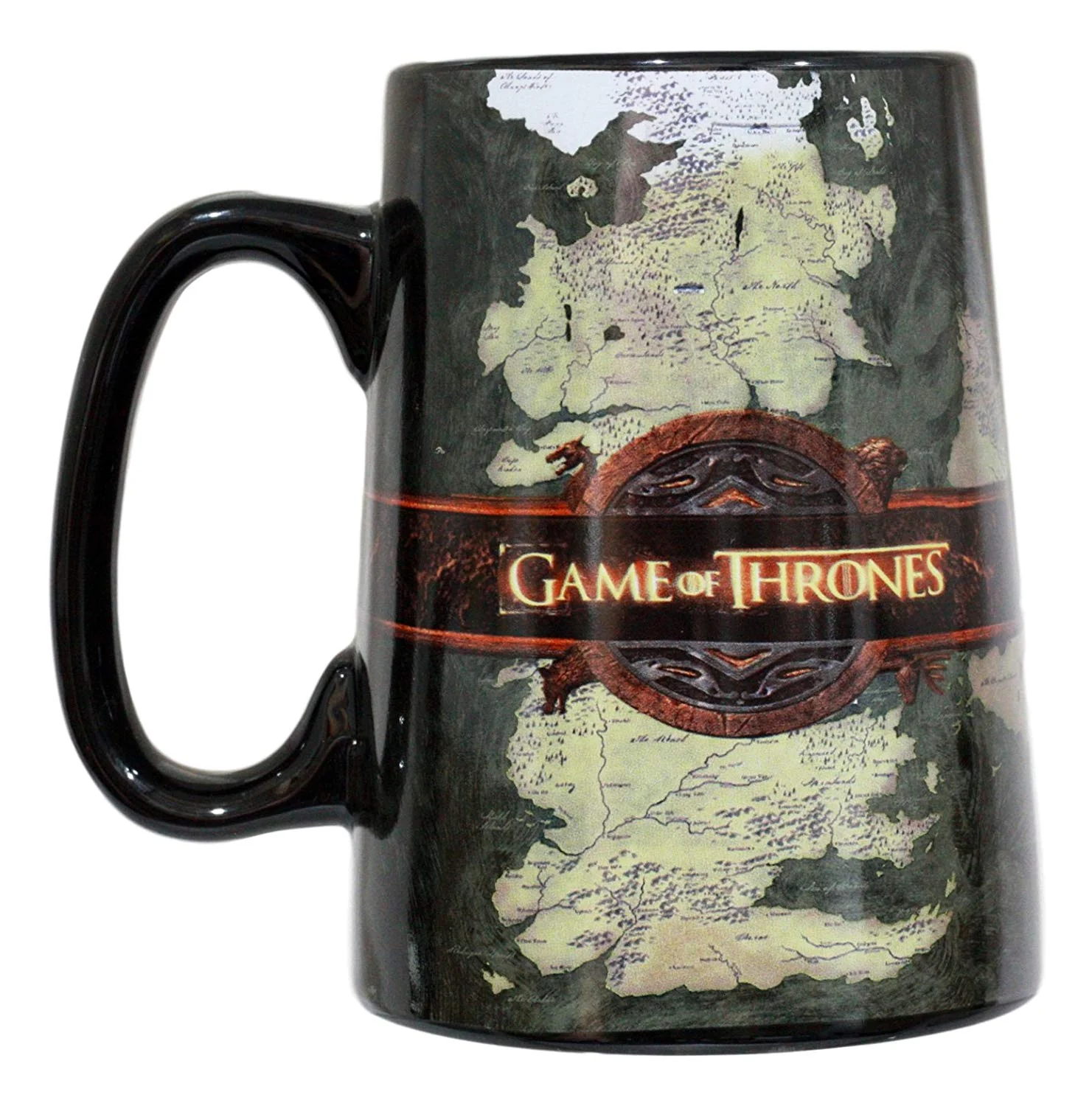 Ebros HBO Series Game Of Thrones Map Of Westeros And Essos Ceramic Mug 5.5"Tall - Image 4