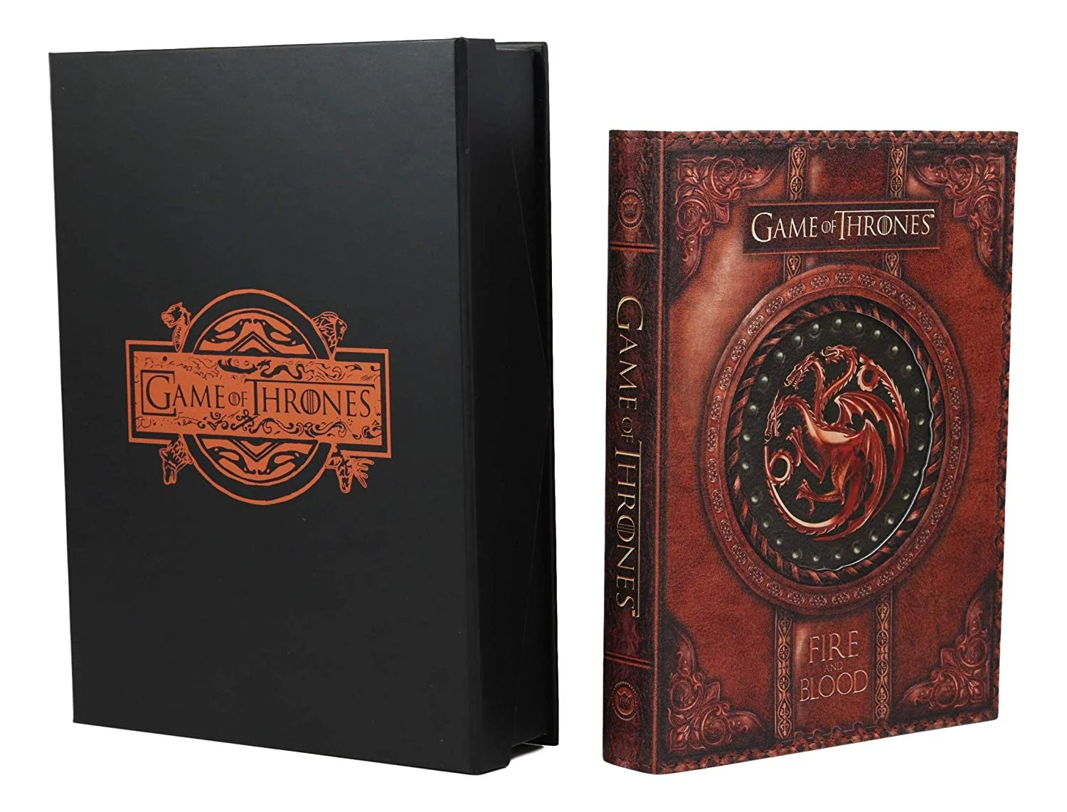 Game of Thrones Targaryen Dragon Sigil Fire and Blood Embossed Journal 5"x7"