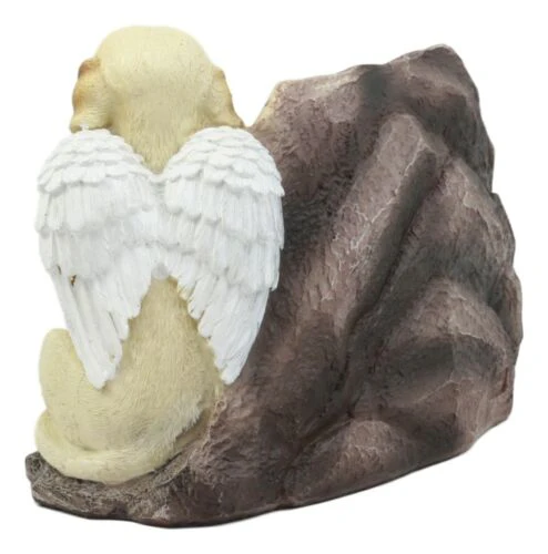 Ebros in Memory of A Loyal Friend Labrador Retriever Dog with Angel Wings Statue 8.5" Long - Image 3
