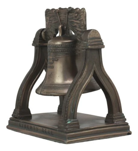 Ebros Independence Hall Liberty Bell Statue 5"Tall American Freedom - Image 2