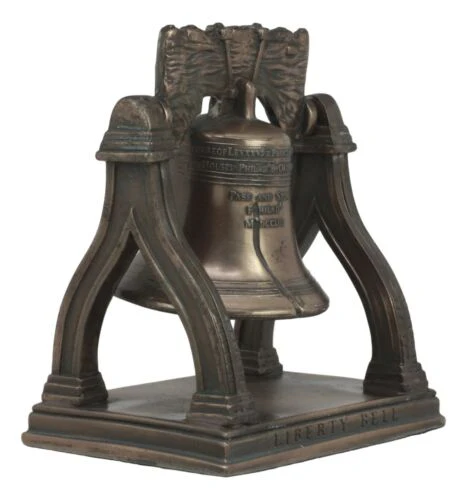 Ebros Independence Hall Liberty Bell Statue 5"Tall American Freedom - Image 4