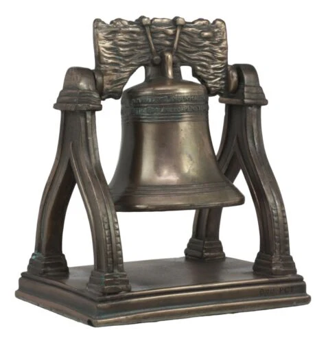 Ebros Independence Hall Liberty Bell Statue 5"Tall American Freedom - Image 5